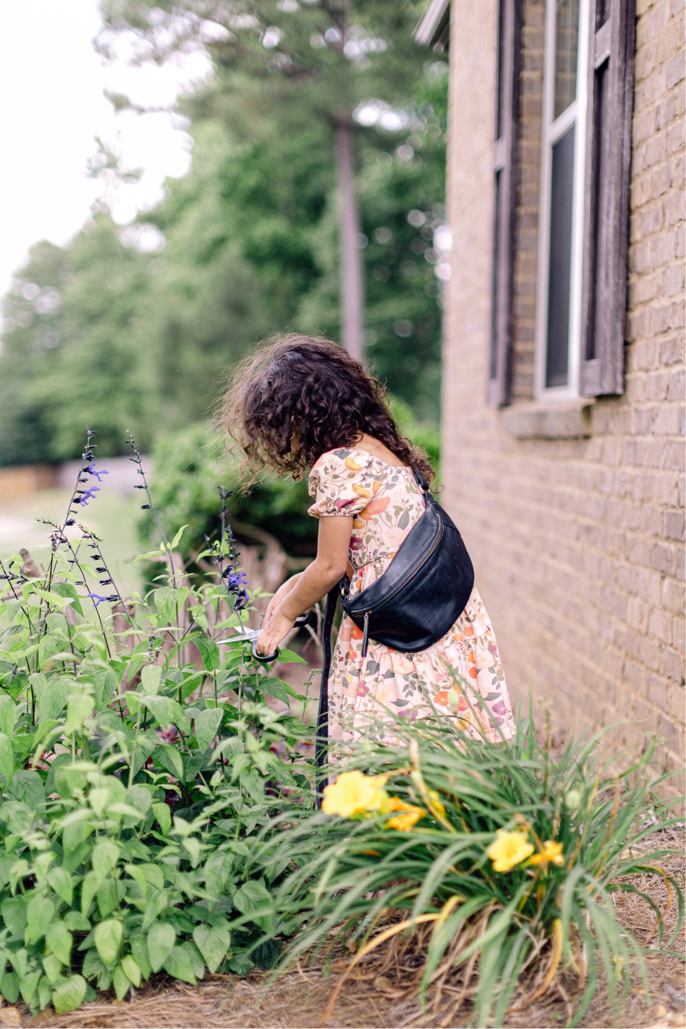 Flower harvesting in her flower dress  

#LTKFind #LTKunder50 #LTKkids