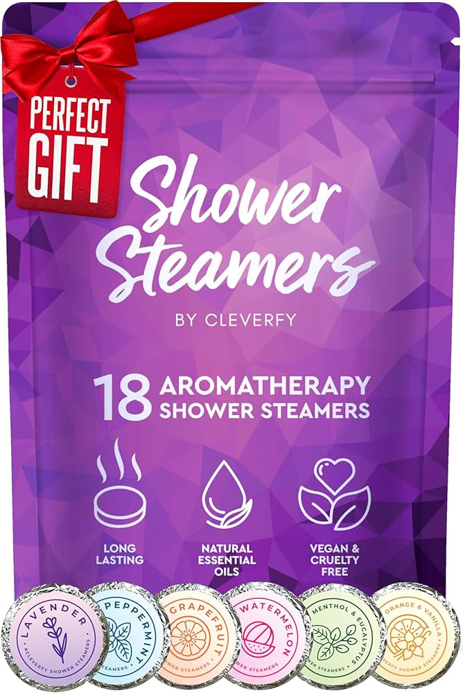 Cleverfy Shower Steamers Aromatherapy - Stocking Stuffers for Women and Teens and Christmas Gifts... | Amazon (US)