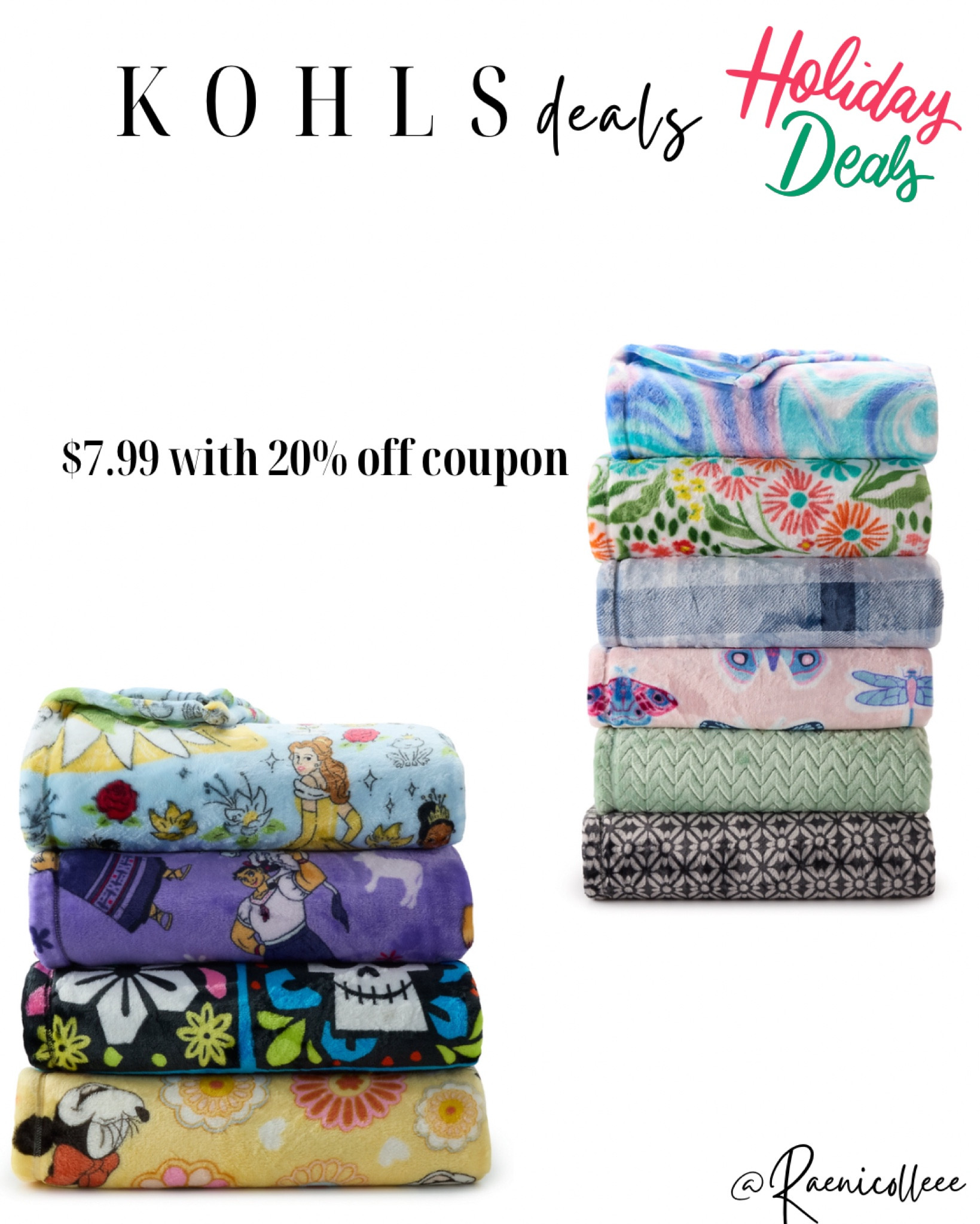 Kohls weekend sale! $7.99 for the Big One throw blankets and pillows! 

Gift guide, gift for her

#LTKHoliday #LTKsalealert #LTKGiftGuide