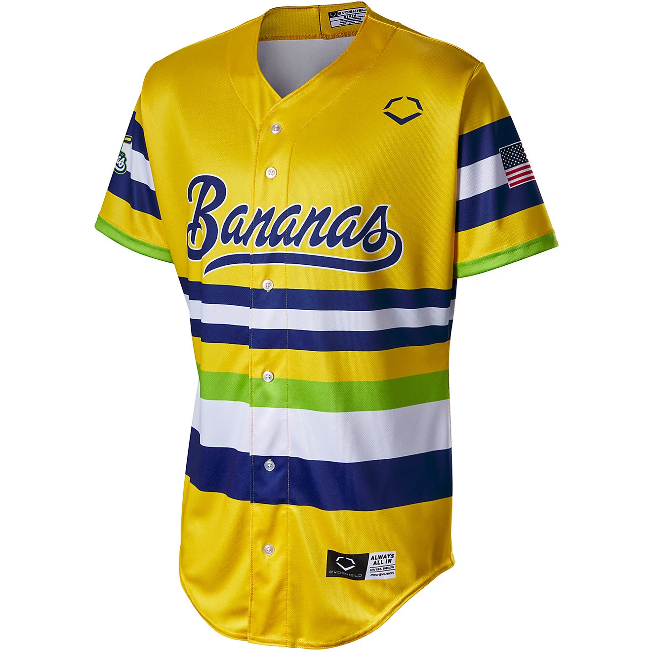 EvoShield Youth Savannah Bananas Tequila Sunrise Replica Jersey | Academy Sports + Outdoors