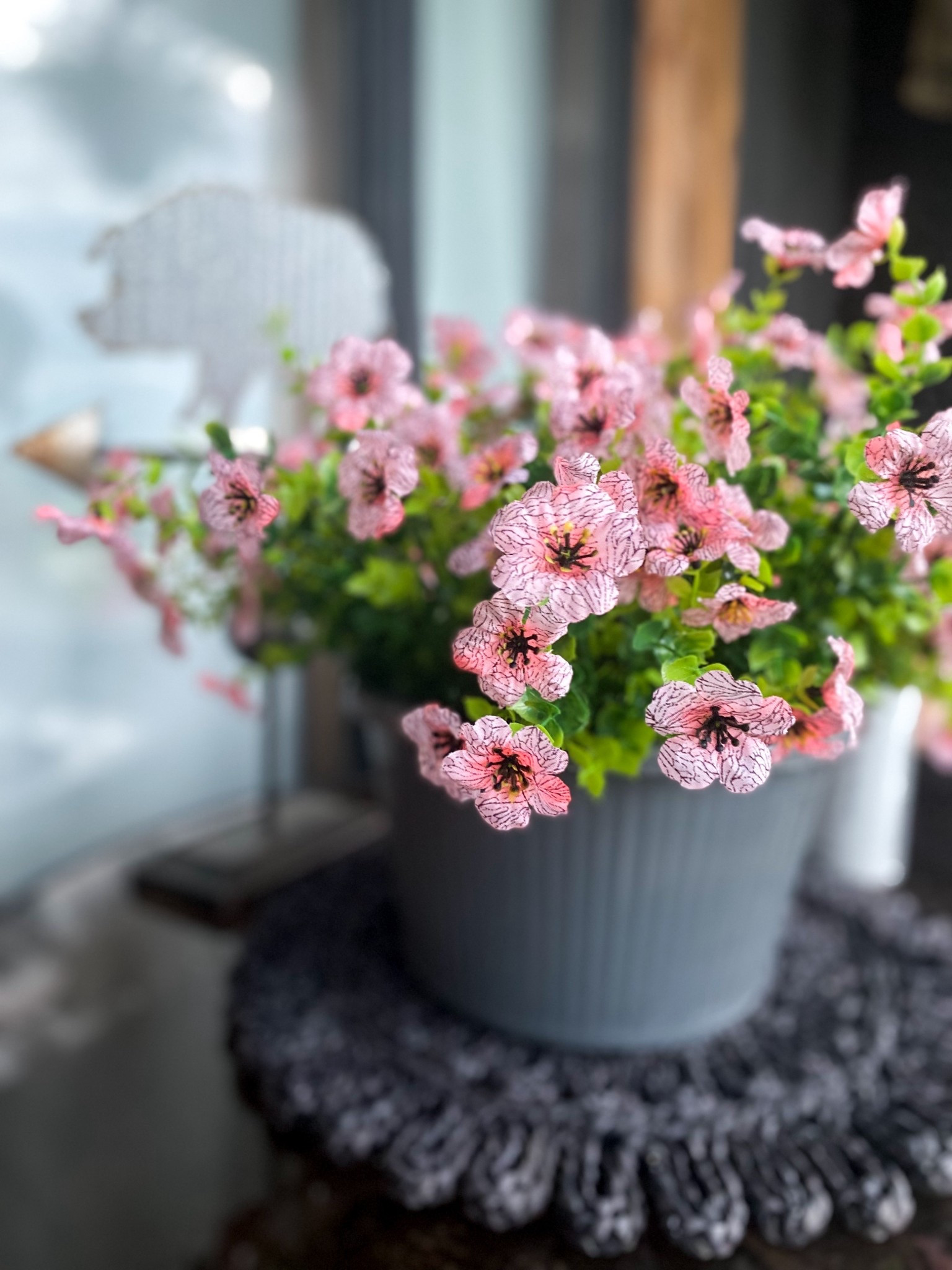 These flowers are stunning & they are no fade faux flowers from Amazon! 🌸 They look SO real!

#AmazonDecor #PatioDecor #OutdoorDecor #fauxflowers 

#LTKHome #LTKSaleAlert #LTKSeasonal