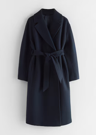 Voluminous Belted Wool Coat | & Other Stories - US