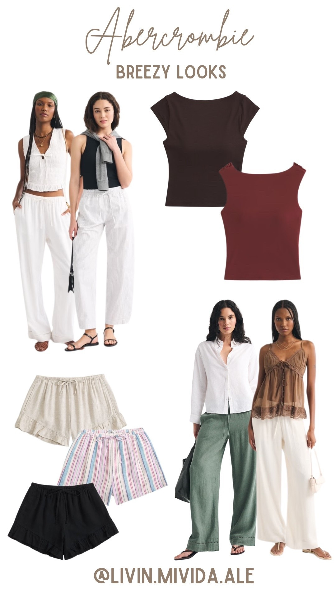 Breezy looks 💜

#abercrombie #summer #travelessentials

#LTKxAbercrombie #LTKootd #LTKSeasonal