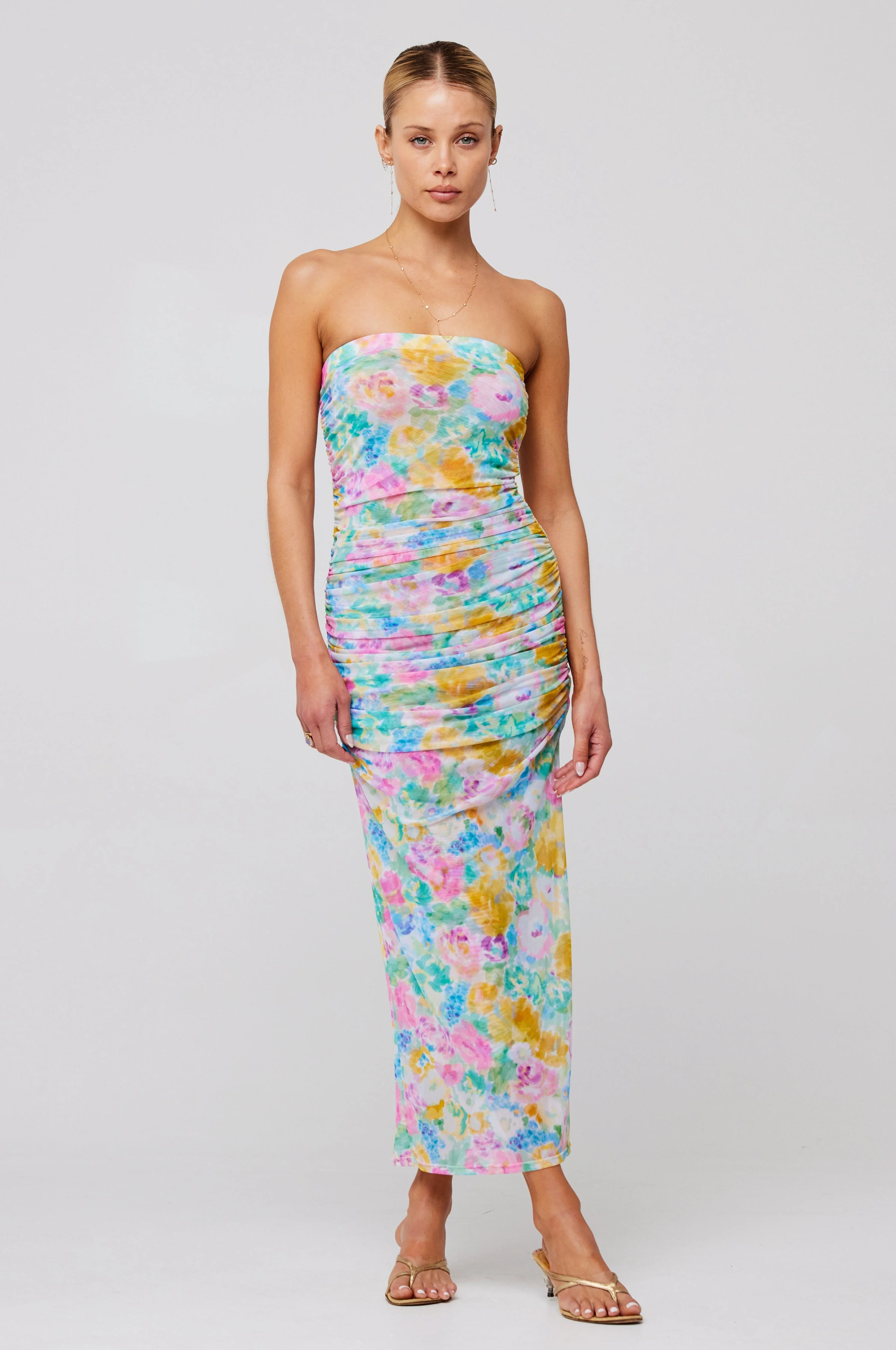 Kristina Mesh Midi in Canvas | RESA