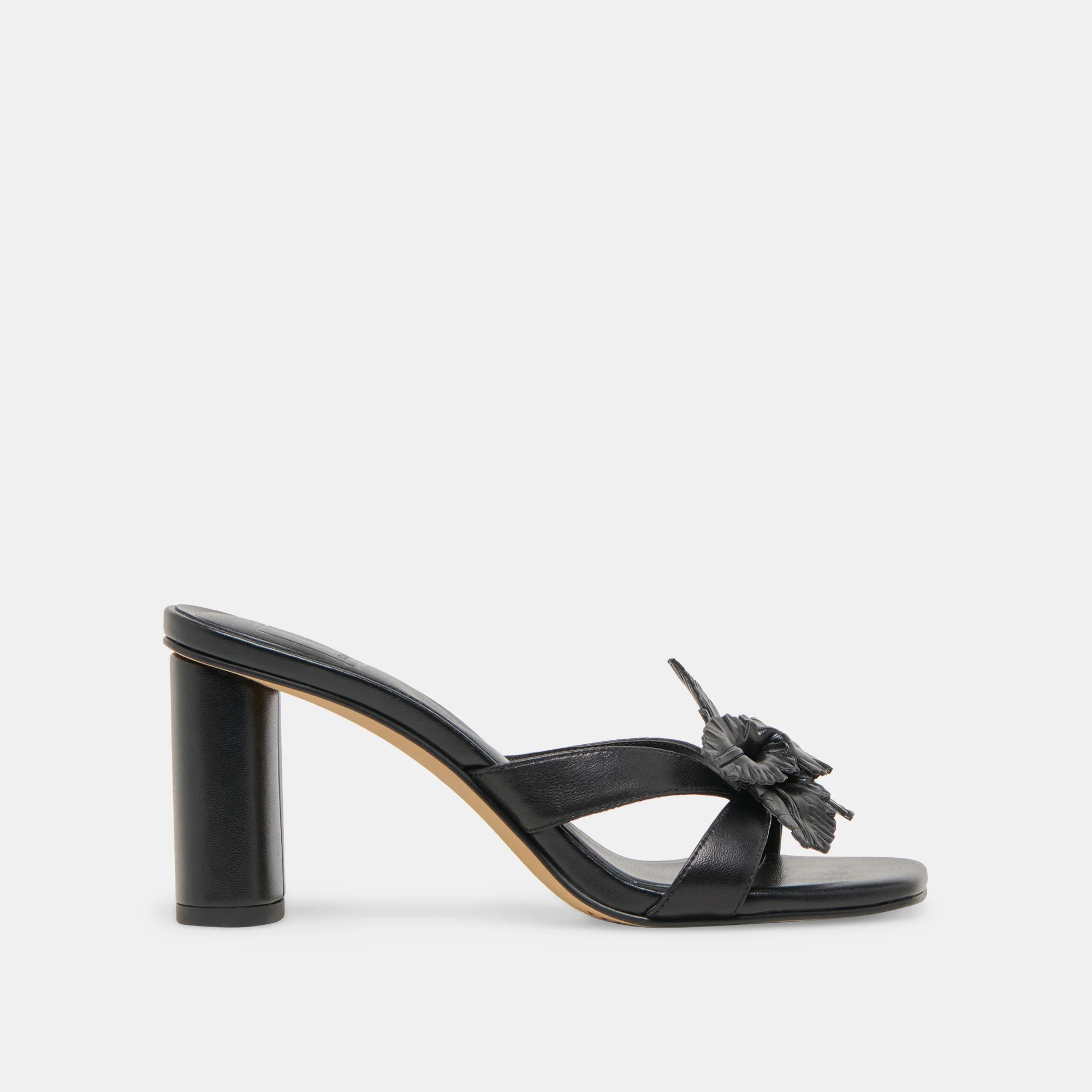 Nikil Black Leather Heels | Dolce Vita | DolceVita.com