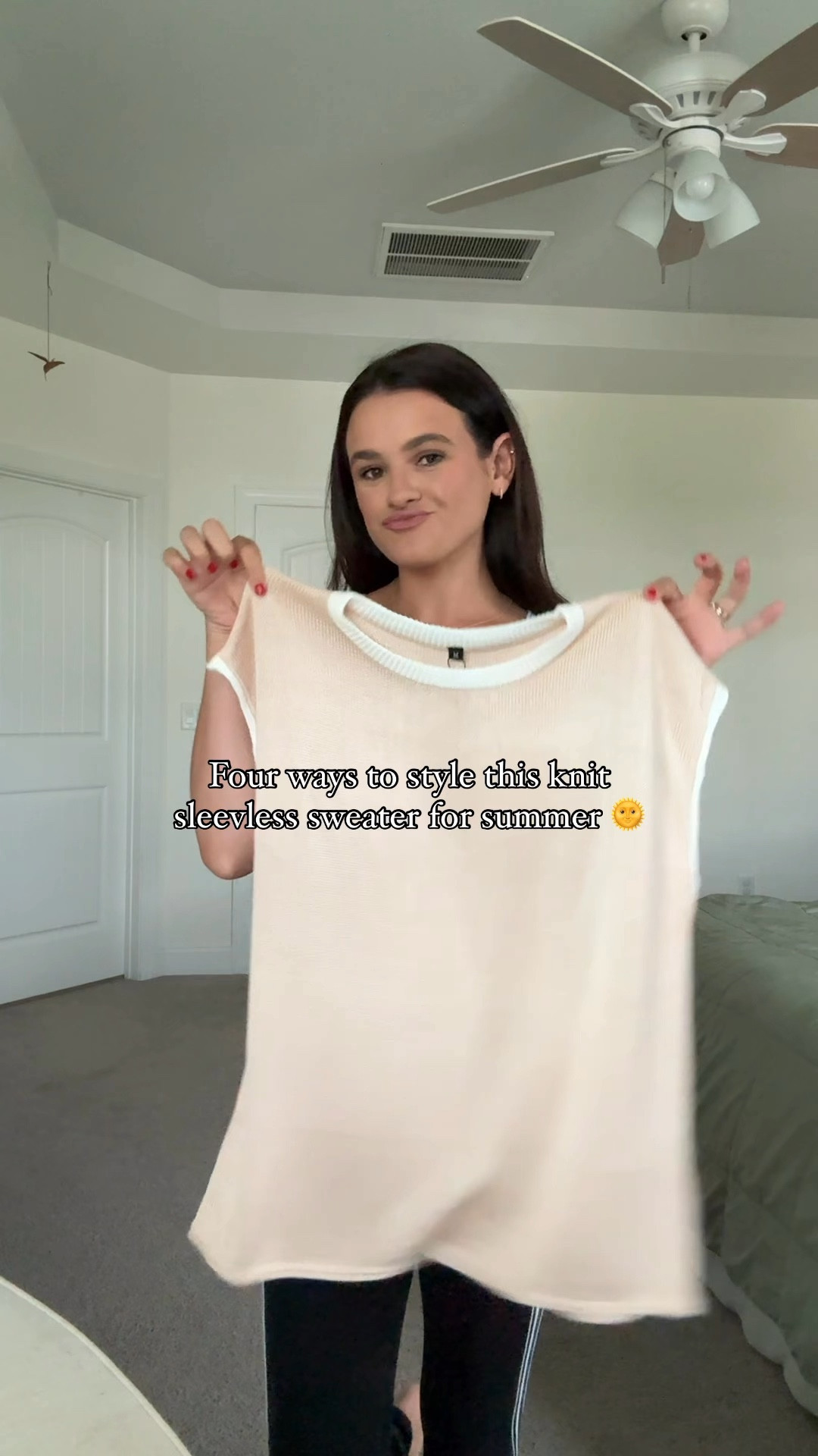 Wearing this tank alllll summer long! I love that it goes with everything! I got it in a size medium for an oversized look!

#LTKfindsunder50 #LTKSeasonal #LTKstyletip