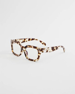 Women's Embellished Tortoise Readers in Tortoise Shell Eyeglasses | Chico's | Chico's