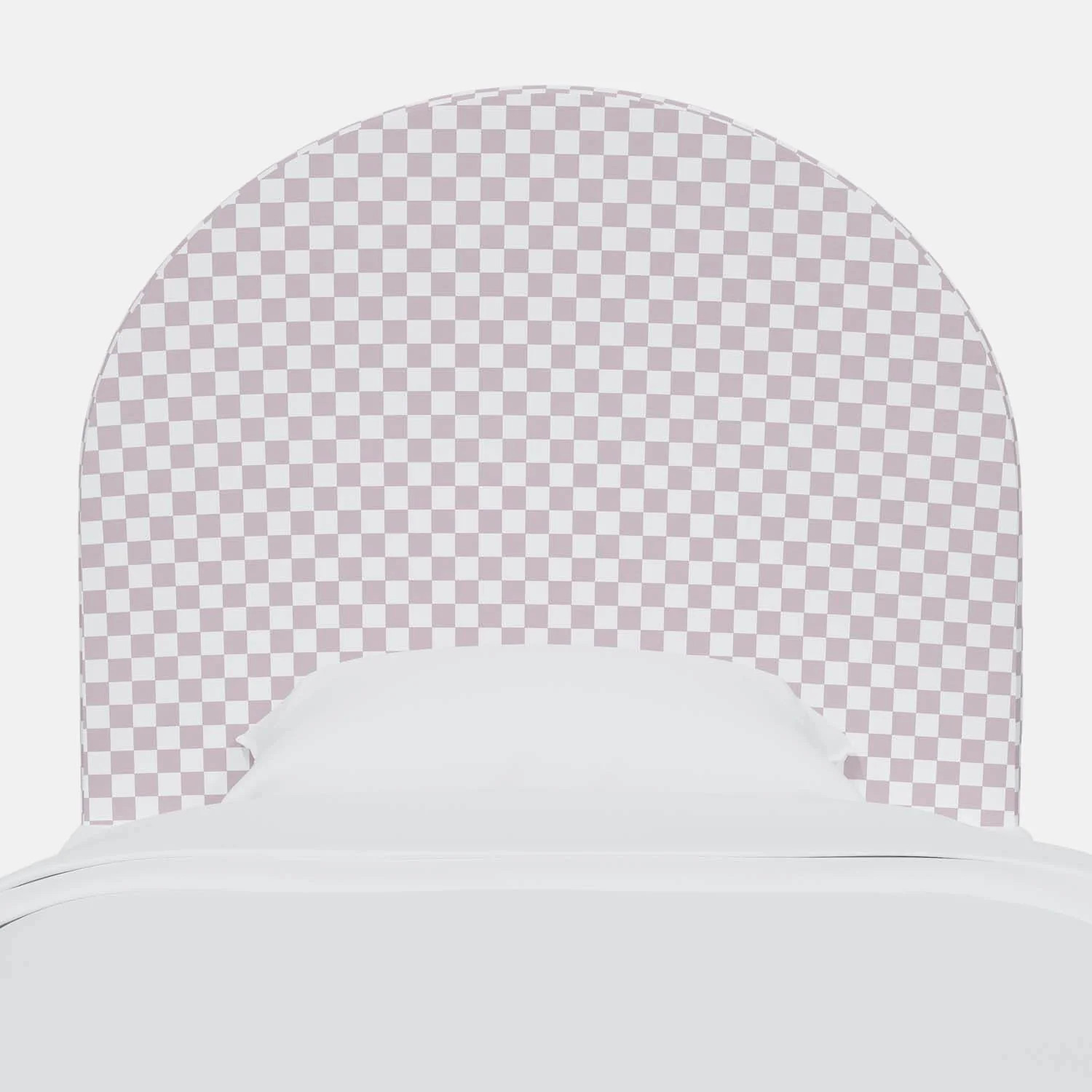 Amelia Checkerboard Charging Rounded Headboard | Dorm Essentials - Dormify | Dormify