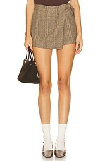 HEARTLOOM Freya Skort in Toffee from Revolve.com | Revolve Clothing (Global)