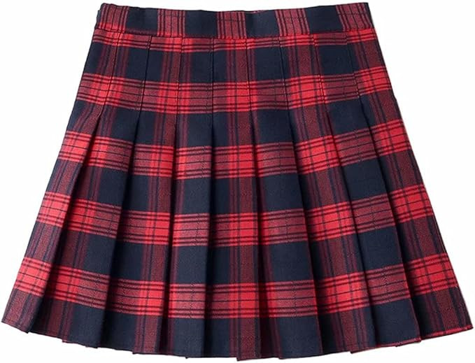 Girl's Plaid Pleated Skirt, 2-14 Years | Amazon (US)