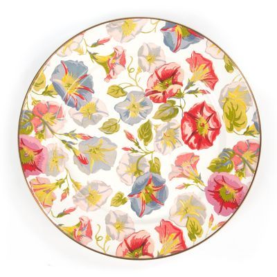 MacKenzie-Childs Morning Glory Charger/Plate | MacKenzie-Childs