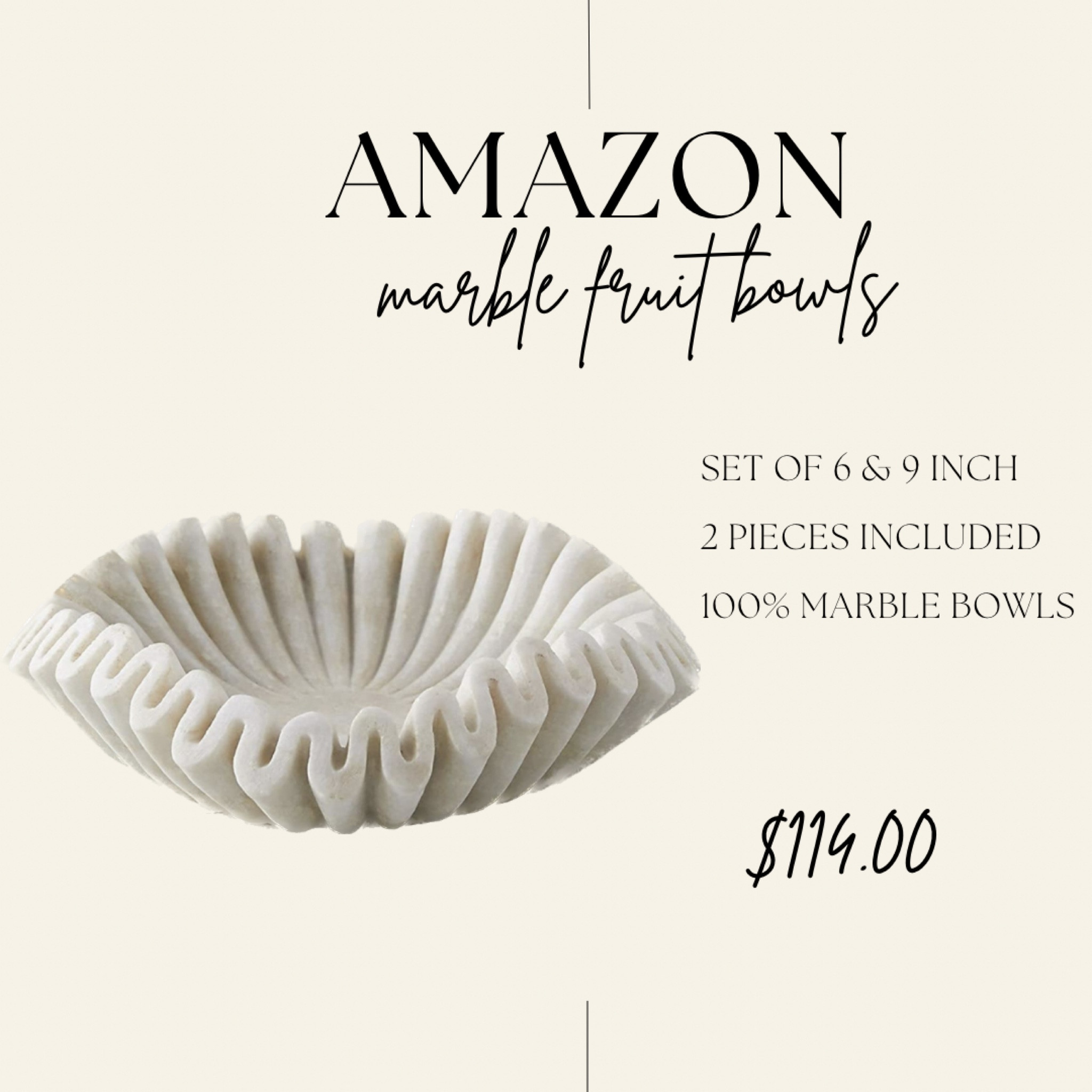 Amazon find of the day 

Marble fruit bowls, decorative bowls, stone bowls, home decor, 

#LTKGiftGuide #LTKhome #LTKFind