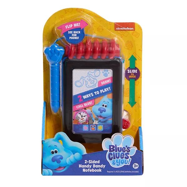 Just Play Blue's Clues & You! 2 sided Handy Dandy Notebook | Kohl's