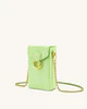 Lola Gradient Chain Phone Case - Lime Green Lizard | JW PEI US