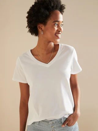 EveryWear V-Neck T-Shirt for Women | Old Navy (US)