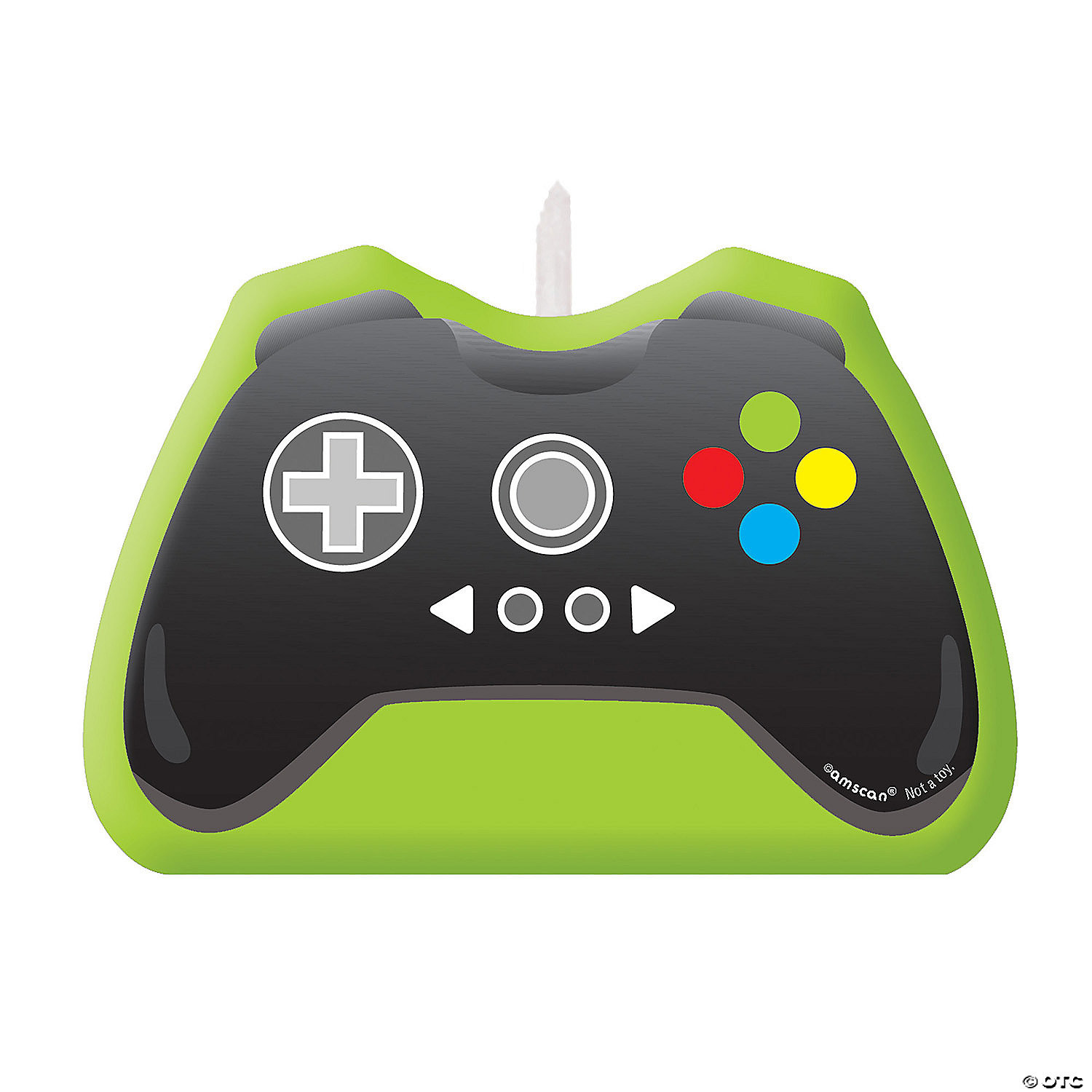 4 1/2" Amscan Gamer Party Level Up Birthday Candle | Oriental Trading Company