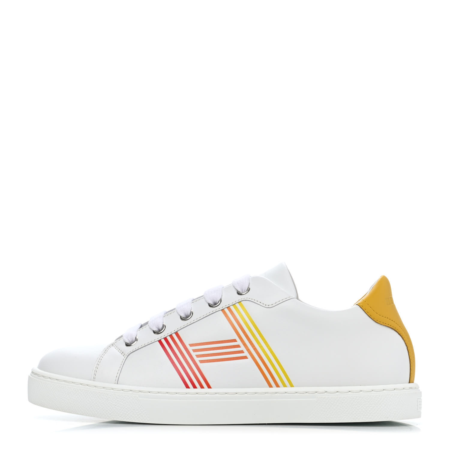 HERMES

Calfskin Womens Avantage Sneakers 37 White Jaune Multicolor | Fashionphile