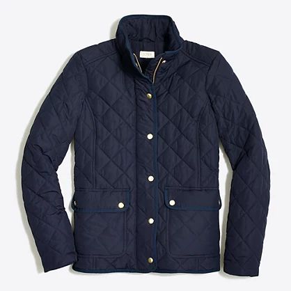 Factory quilted jacket | J.Crew Factory