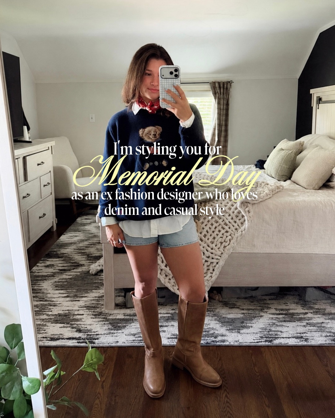 memorial day outfits… but make them realistic 🇺🇸☕️

Comment “MEMORIAL DAY” and I’ll send you the link 🤍

I’ll always love a good “styled” outfit… but if I can’t actually sit in a lawn chair, eat a burger, chase kids, or survive humidity in it? Immediate no.

So here are some outfit ideas that feel cute, classic, casual, and actually wearable. Think denim, easy layers, effortless preppy vibes, and outfits you’ll probably repeat all summer because apparently once we find one safe outfit formula we cling to it like emotional support.

If you love casual style, denim outfits, preppy everyday fashion, Ralph Lauren-inspired style on a realistic budget, and outfit ideas that work for real life… you’ll probably like it here ◡̈

#memorialdayoutfits #casualstyle #summeroutfits

#LTKootd #LTKdayinmylife #LTKmomlife