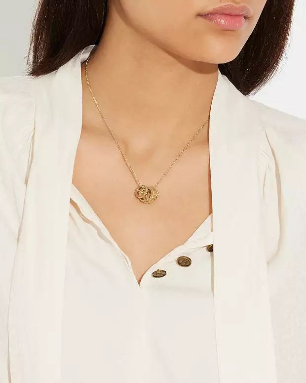 Signature Rondell Necklace | Coach Outlet US