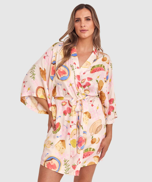 Allison Short Wrap - Print | BRAS N THINGS 