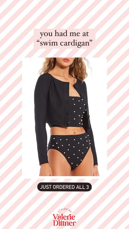 Love the idea of a “swim cardigan” 🙌🏻❤️