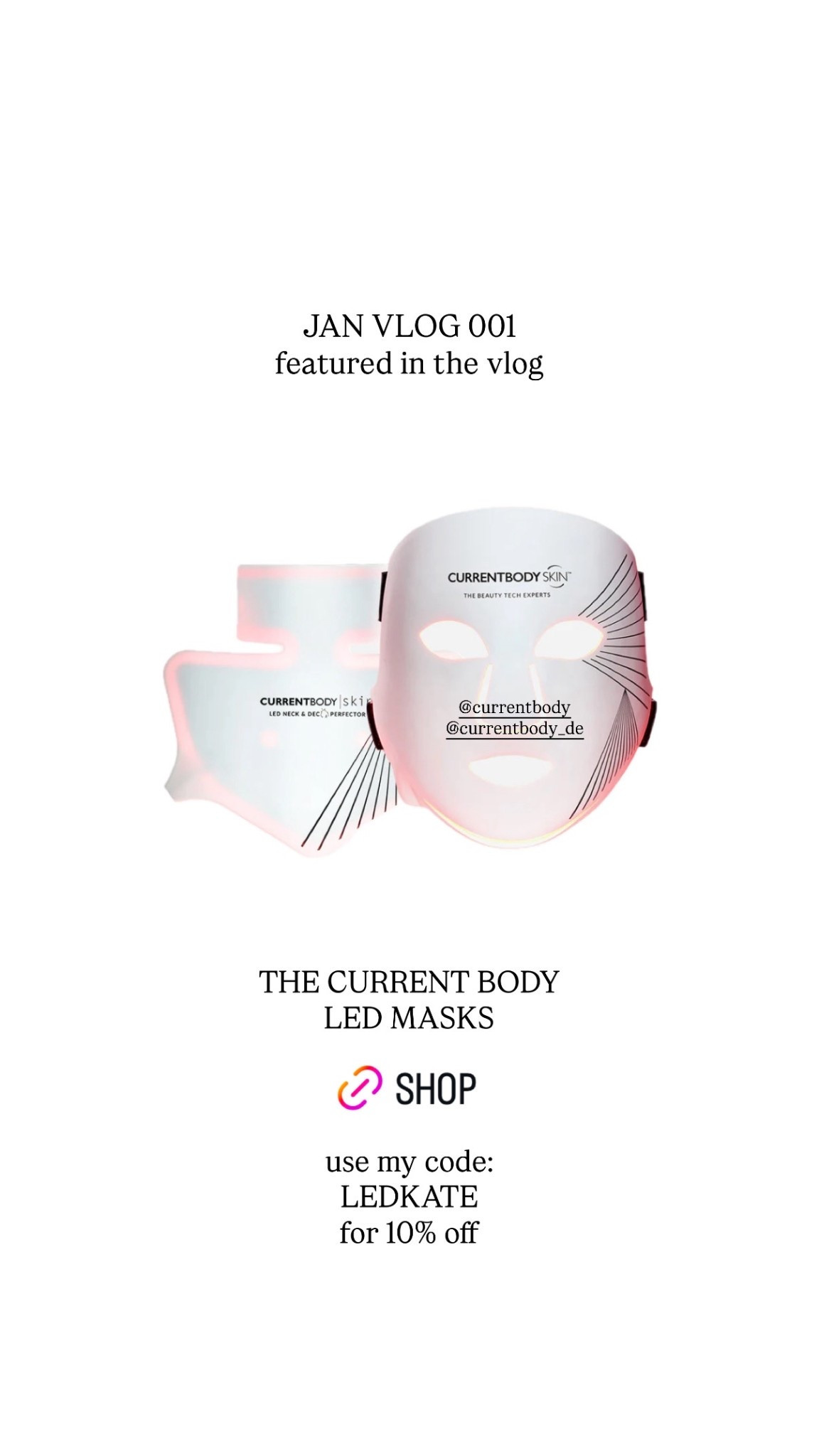 10% OFF with 'LEDKATE’

#LTKdeutschland #LTKbeauty #LTKeurope