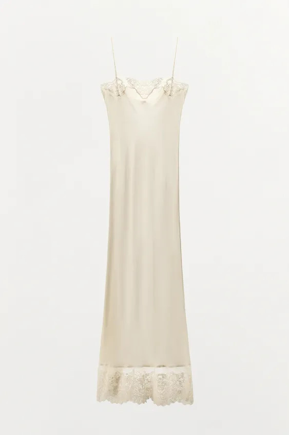 LACE CAMISOLE DRESS | Zara UK
