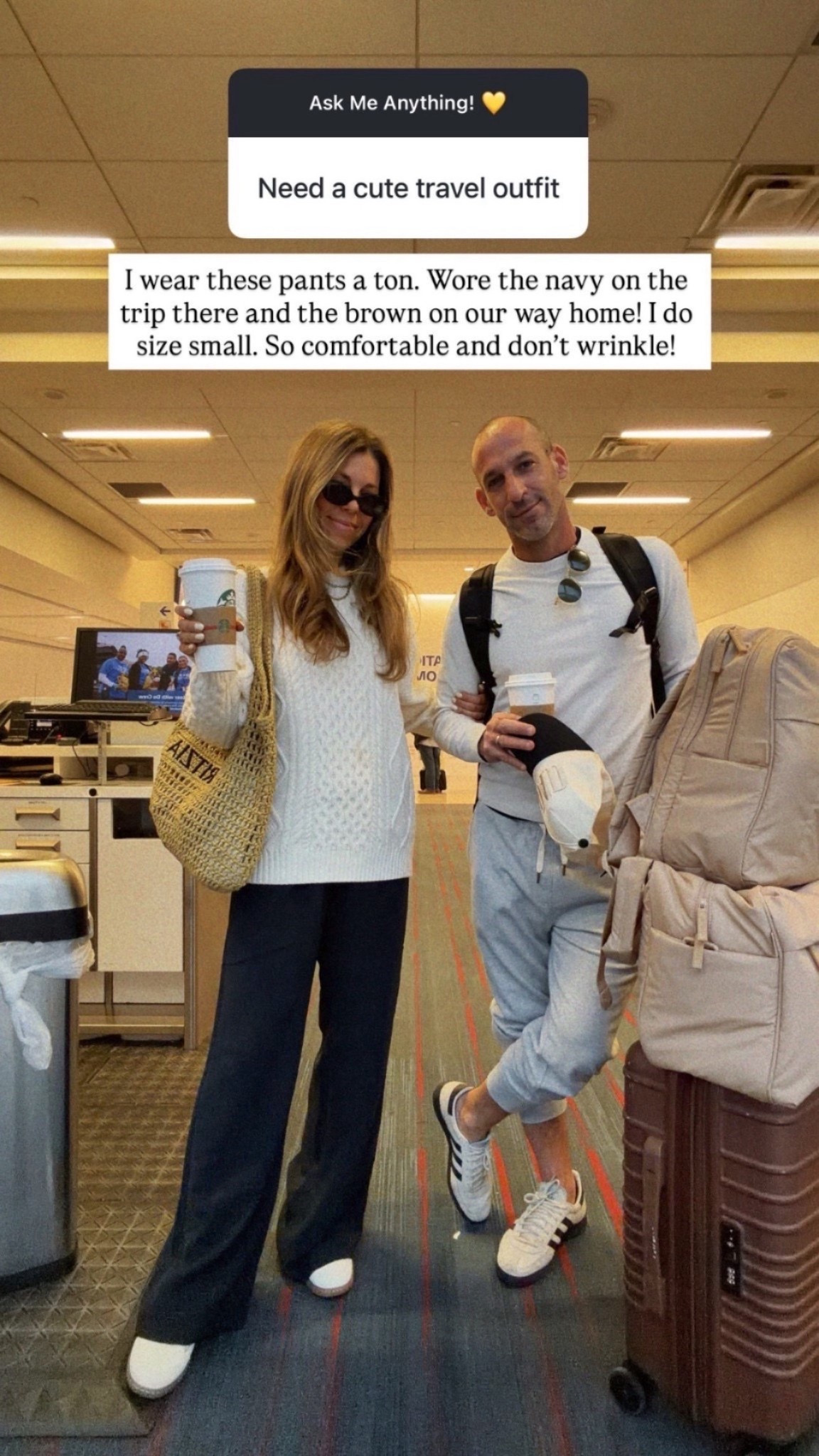 Size up in pants!!

#LTKTravel #LTKSeasonal #LTKgrwm