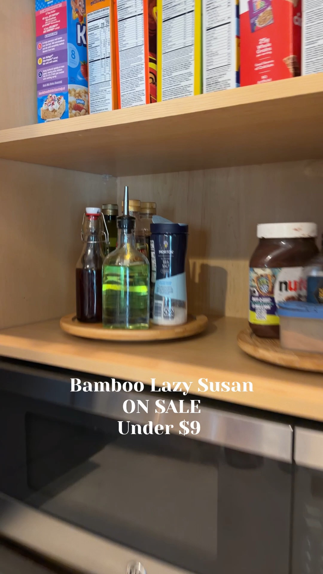 Have had these bamboo lazy Susan swivel trays going on 7 years, and still make us happy. They stand the test of time! On major sale right now. 40% off