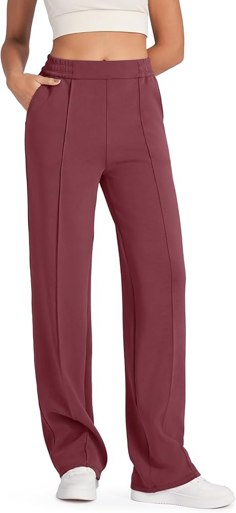 G4Free Smoofit Modal Soft Women Wide Leg Sweatpants with Pockets Yoga Pants Casual Lounge Trouser... | Amazon (US)