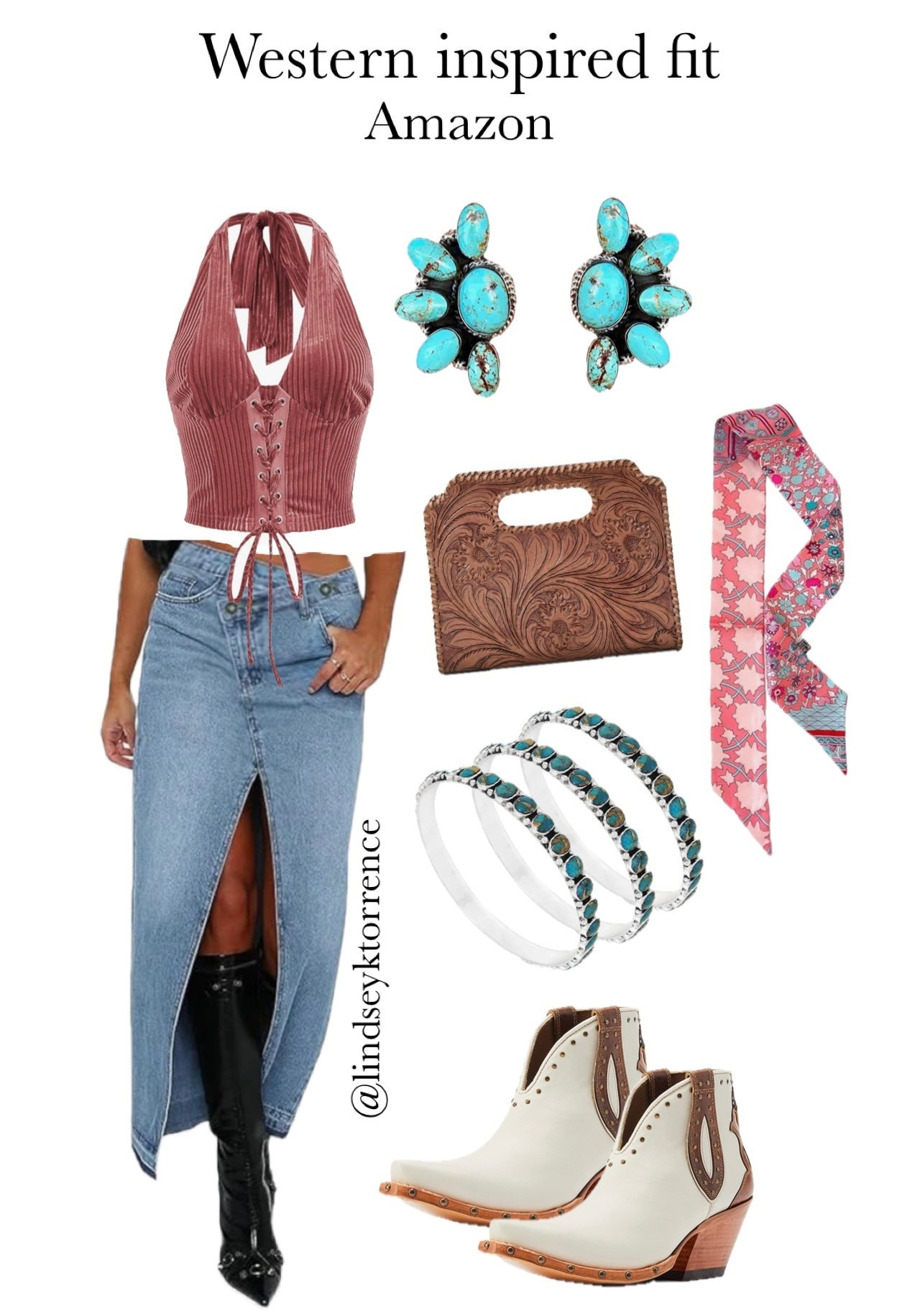 Western inspired outfit for date night, concert or even girls day! 
Amazon fashion 
Western style 

#LTKFindsUnder100 #LTKStyleTip #LTKFindsUnder50