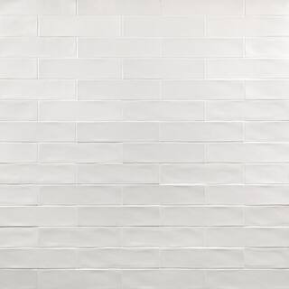 Ivy Hill Tile Strait White 3 in. x 12 in. Matte Ceramic Subway Wall Tile (22-Pieces 5.38 sq. ft. ... | The Home Depot