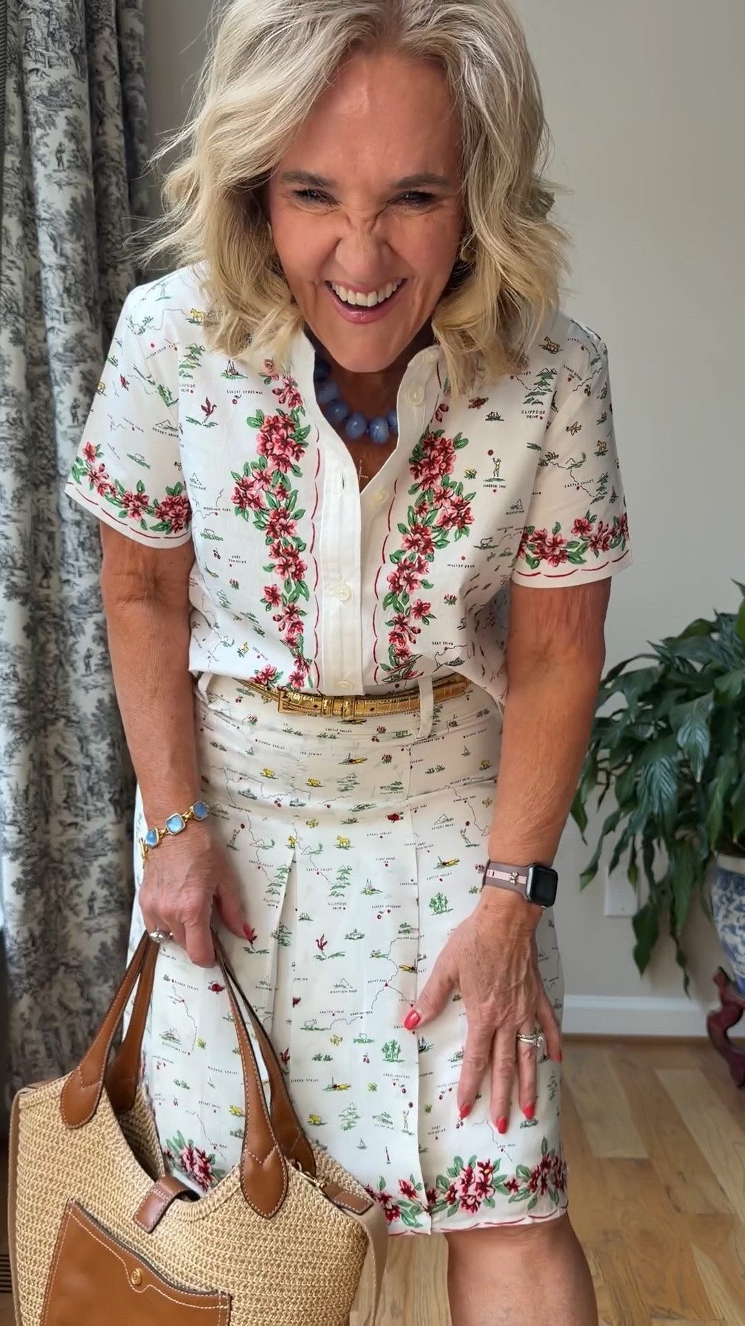 @jcrew new arrivals and I’m wild about them 
Everything is regular size medium or 8 s cost the barrel jeans they’re a 29 petite 

I’m wearing a few quince pieces at first size medium 
Target shorts size 8
10% off the Eric javits tote code NANETTE 

Spring skirts white jeans graduation outfit

#LTKWorkwear #LTKOver40 #LTKPetite