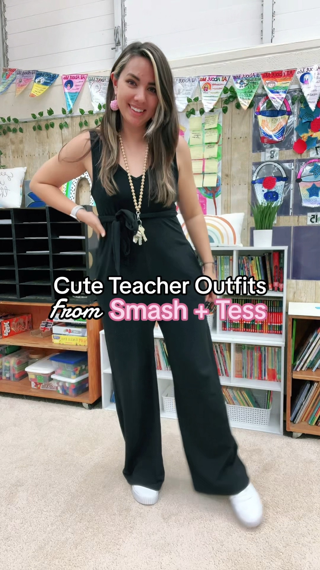 My favorite comfy and cozy teacher outfits from Smash + Tess! They have the BEST quality rompers and jumpsuits and so many great styles and colors. 

#LTKmidsize #LTKworkwear #LTKstyletip