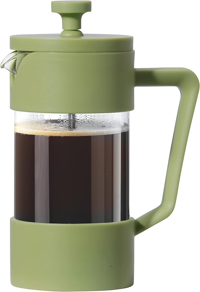 Oggi French Press Coffee Maker (12oz)- Borosilicate Glass, Coffee Press, Single Cup French Press,... | Amazon (US)