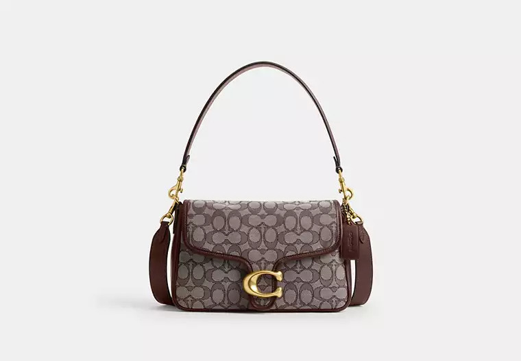 Soft Tabby Shoulder Bag In Signature Jacquard | Coach (US)