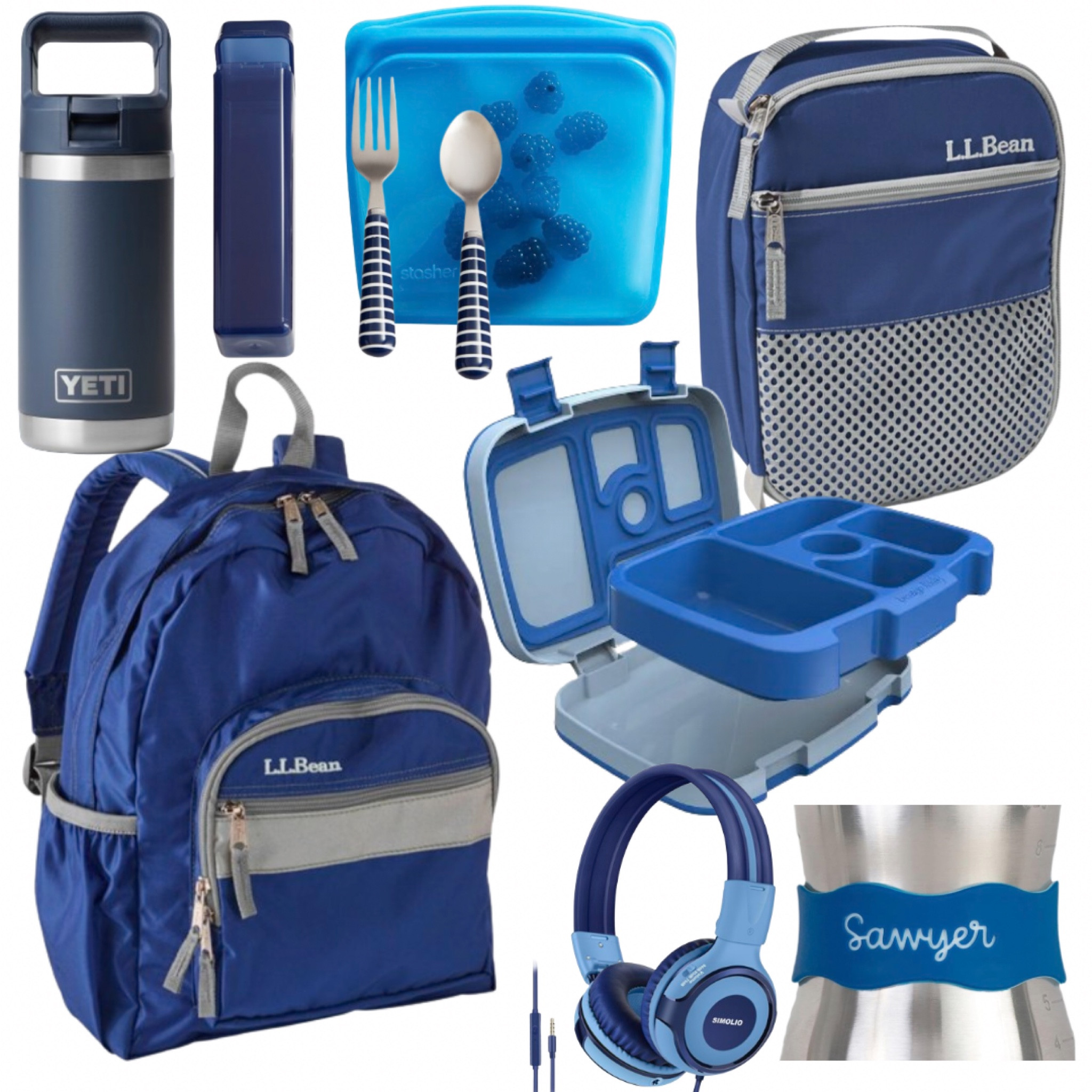 A classic blue is perfect for back to school! We also shared in this post our favorite headphones for school (I’m seeing this more frequently on school supplies lists!). These fold up and come with a little canvas drawstring bag — easy to label and to store in a cubby! 

#LTKBacktoSchool #LTKKids #LTKFamily