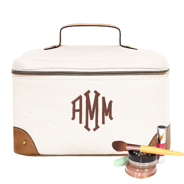 Monogrammed Vintage Train Case | Marleylilly