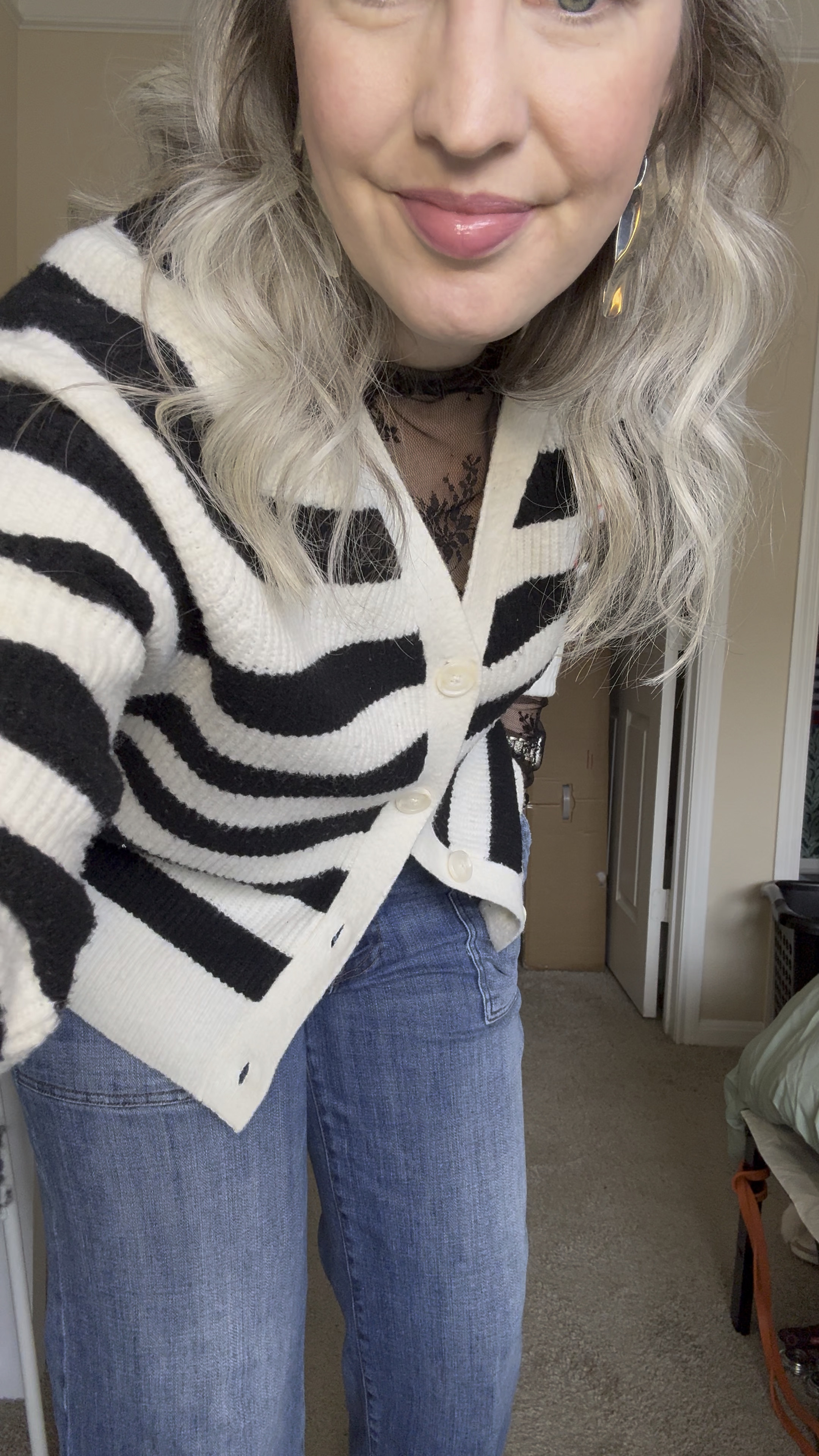 OOTD 🫶🏻 Size down one in the jeans, everything else is TTS. Target, Amazon, Kut from the Cloth, Evereve, Betsy Johnsonn

#LTKOver40 #LTKFindsUnder100 #LTKStyleTip