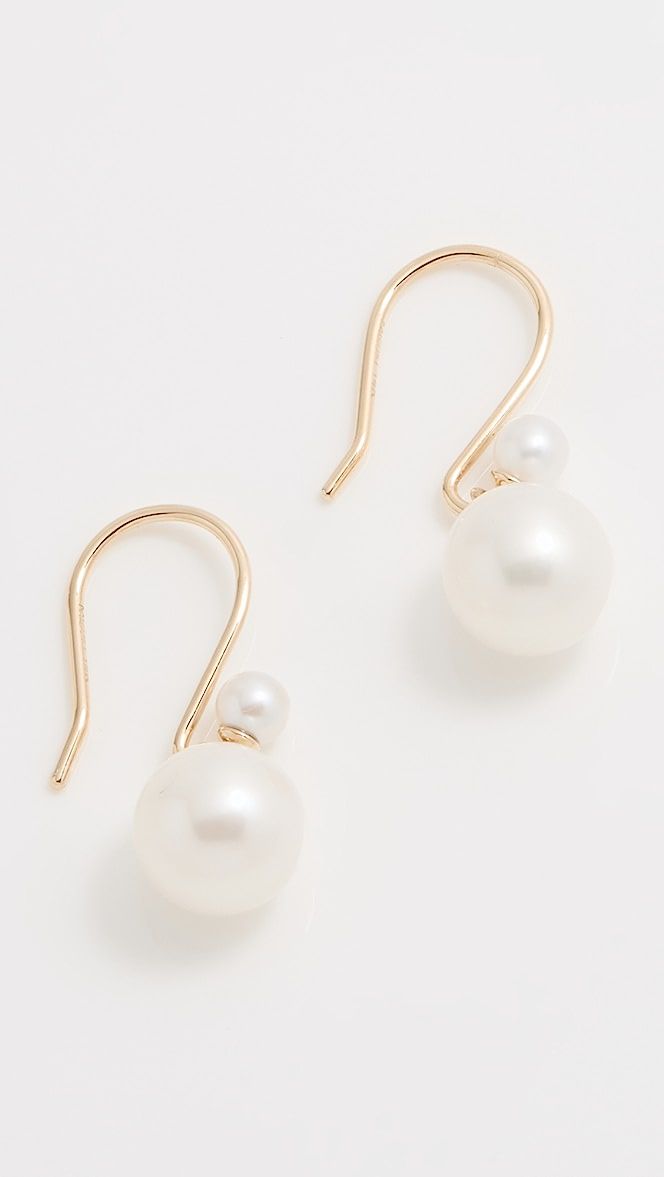 14k Freshwater Pearl Earrings | Shopbop