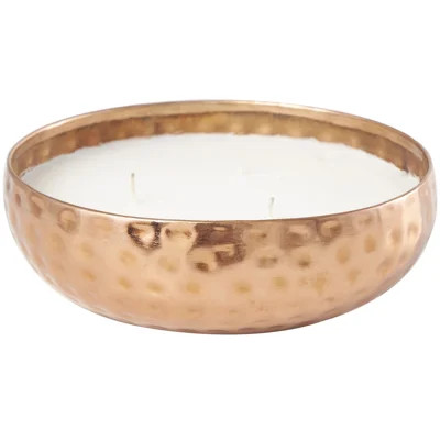 Tropical Breeze Scented Hammered Scented Wax Melt with Metal Holder | Wayfair North America
