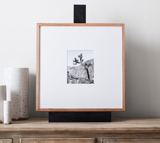 Wood Gallery Oversized Mat Frame 4" x 4" (18" x 18" Without Mat) | Pottery Barn (US)