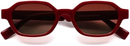 SOJOS Retro Polarized Hexagon Sunglasses for Women Men, UV400 Trendy Rectangle 70s 80s 90s Shades... | Amazon (US)