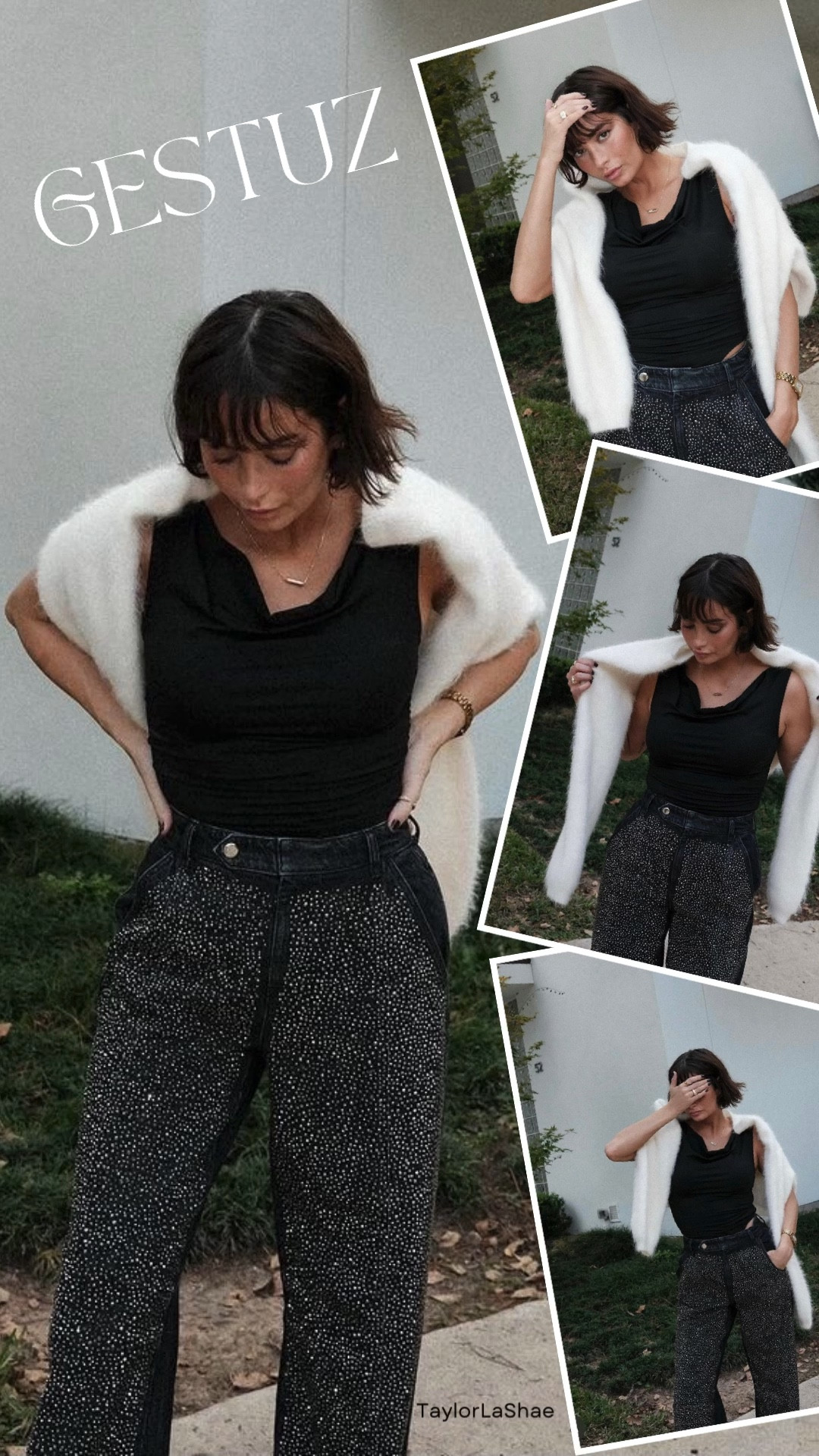 Sequined trousers curated on LTK