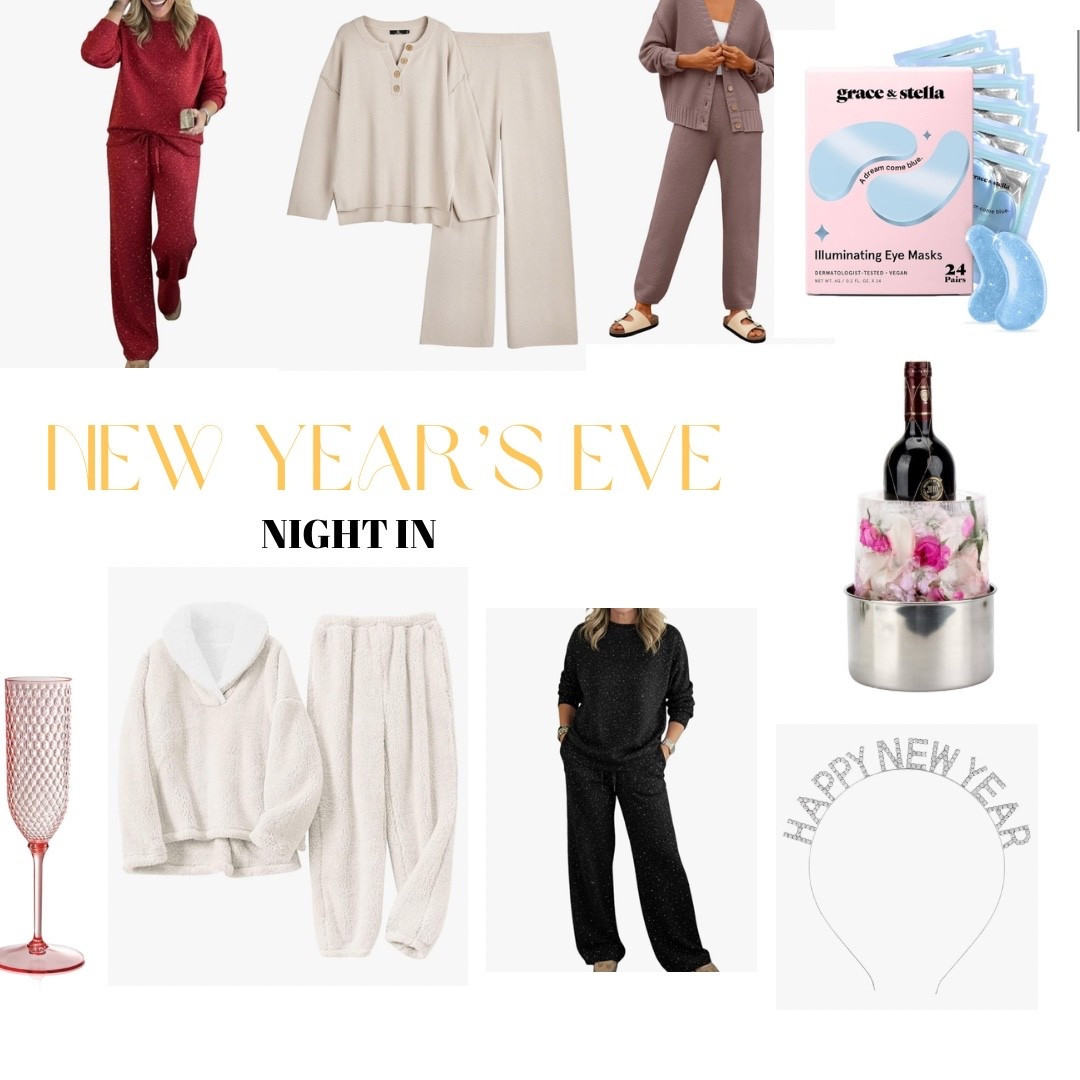 New Year’s Eve night in!🥂☁️

#LTKgrwm #LTKHoliday #LTKootd