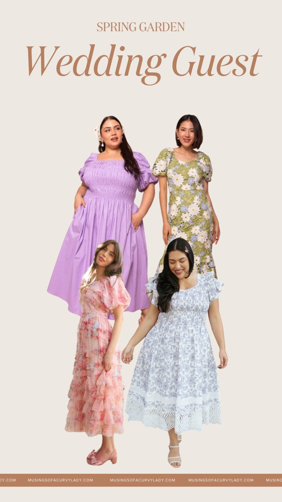 Wedding Guest: Spring Styles Edition!  Choose any of these gorgeous outfits without breaking the bank.🙌

#plussize #springoutfitinspo #fashion #jeans #vacationoutfit #twopiece #weddingguestdress#LTKSpring 

#LTKFindsUnder100 #LTKWedding #LTKPlusSize