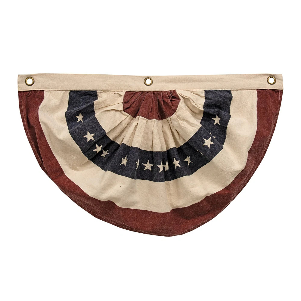 Stonewashed Americana Bunting 17"x28" - Bed Bath & Beyond - 36295969 | Bed Bath & Beyond