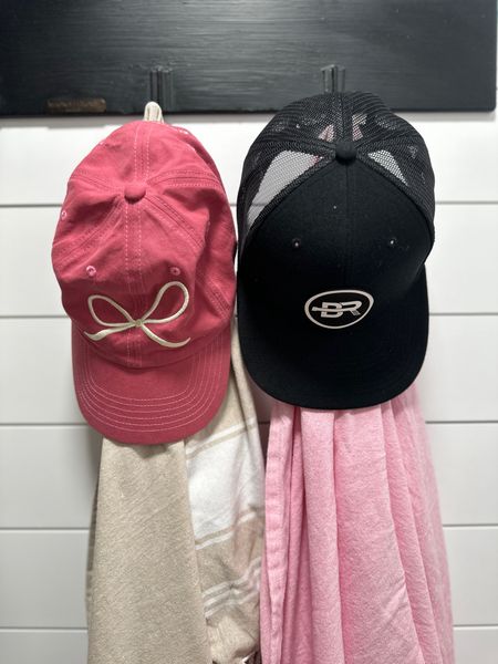 his & hers
#hisandhers #hats #hangitup

#LTKHome #LTKFamily