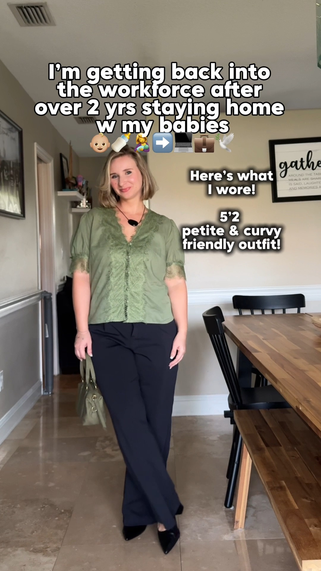 Work ootd 

5’2 petite and curvy
wearing a M petite pant
And a M top

#LTKootd #LTKPetite #LTKWorkwear
